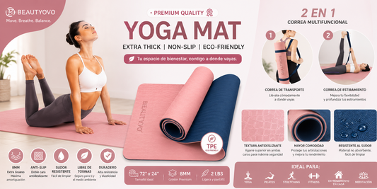 Cómo elegir el mejor yoga mat para tu práctica
